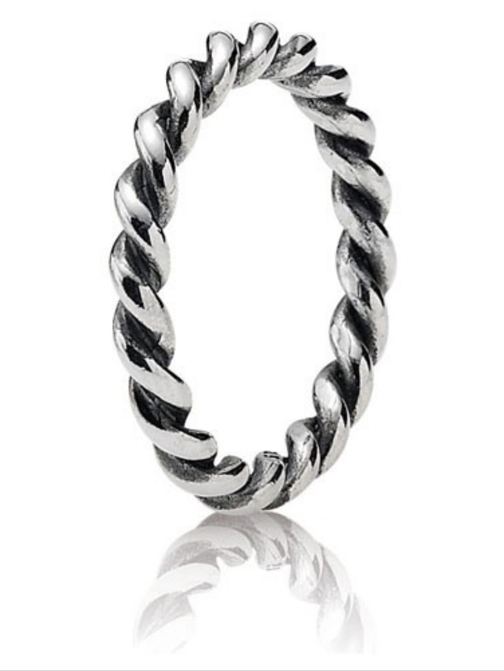 Pandora Silver Twist Ring